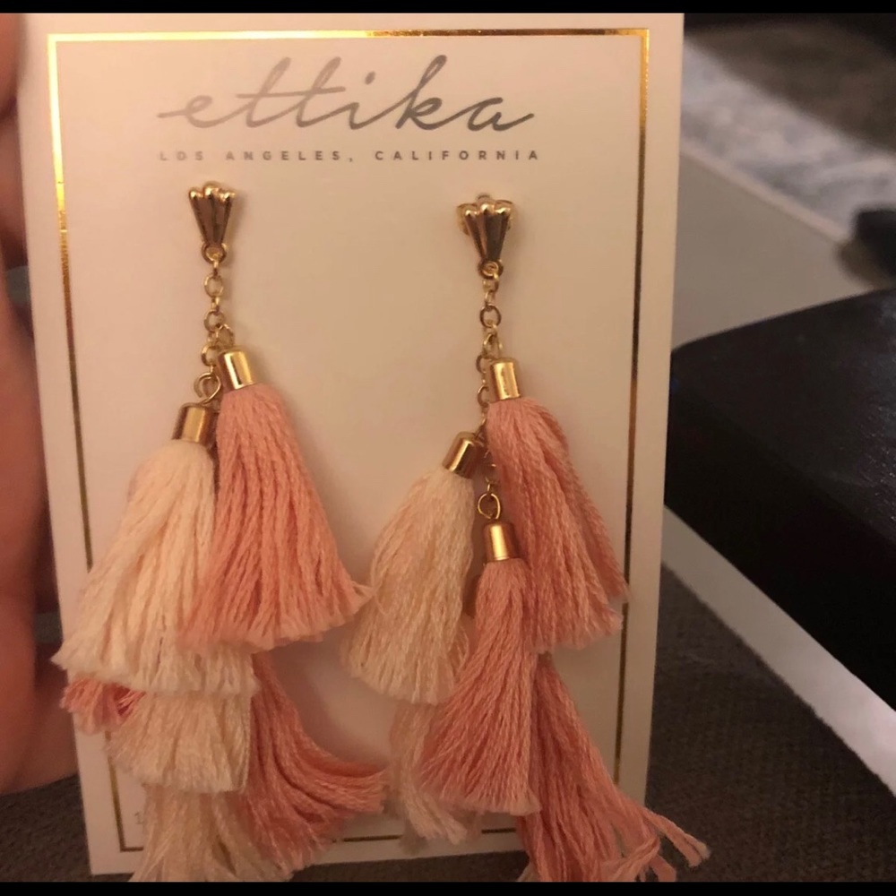 Ettika Tassel Earrings
